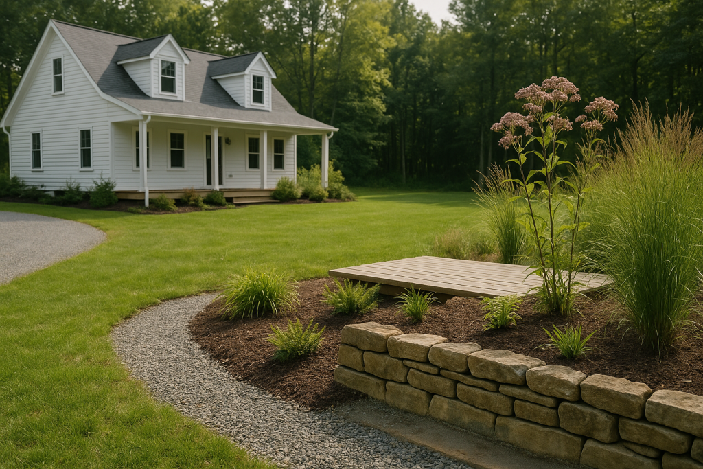 fall yard cleanup guide Geauga County Ohio landscape