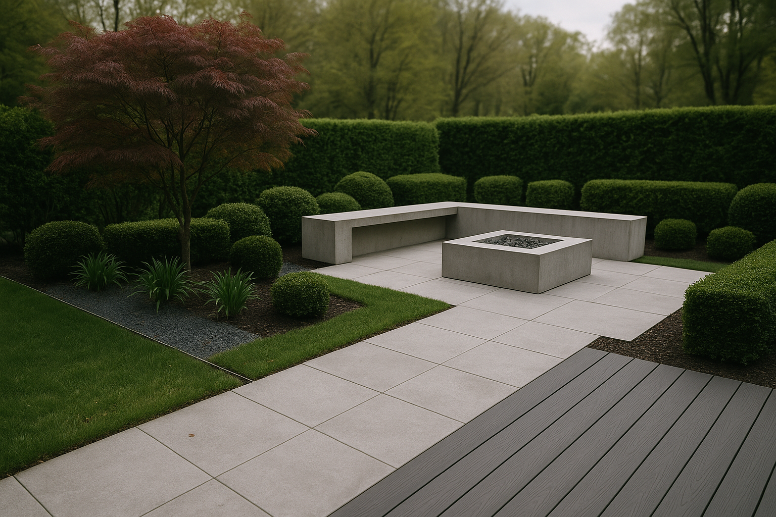 French drain guide Moreland Hills Ohio landscape