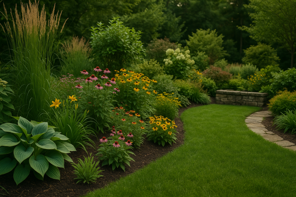 overseeding lawn guide Chagrin Falls Ohio landscape