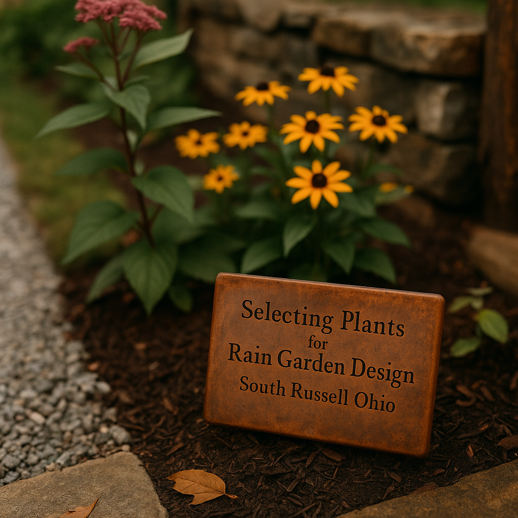 rain garden design South Russell Ohio selecting plants for rain garden design south russell ohio