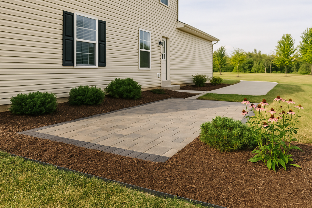 patio planning guide Kenston Ohio landscape