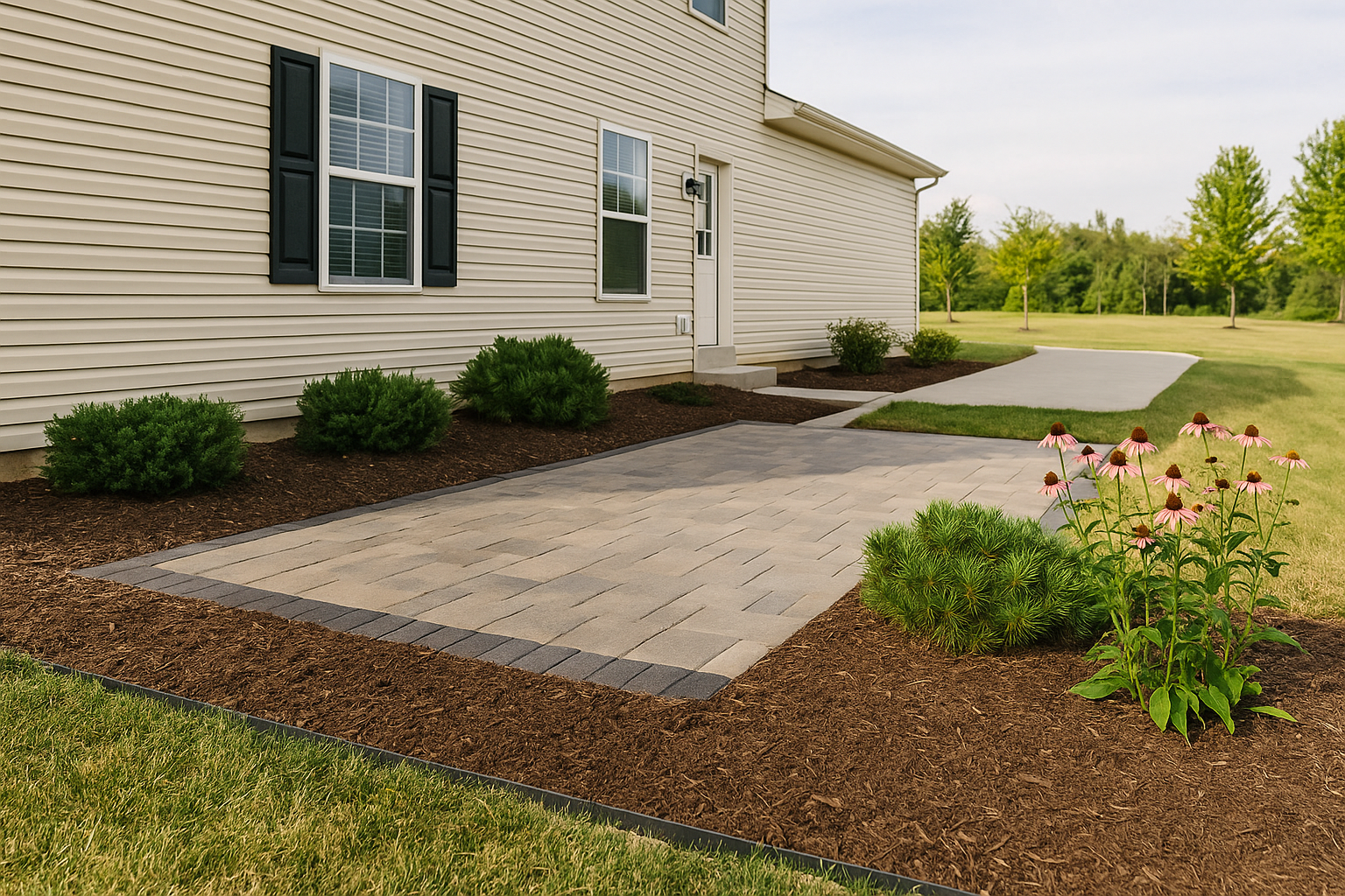 patio planning guide Kenston Ohio landscape