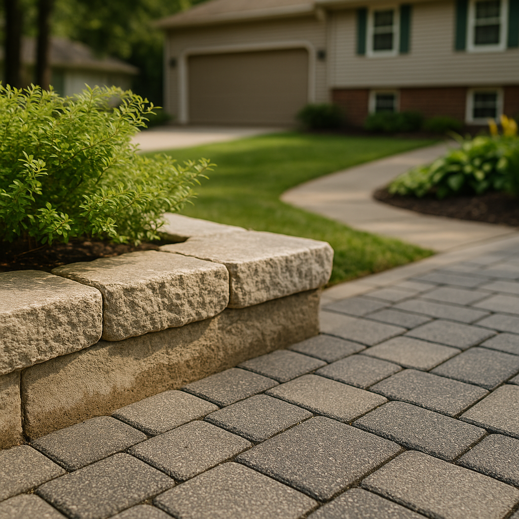 stamped concrete alternatives Northeast Ohio 2 permeable pavers a sustainable solution